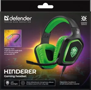 Defender - Garnitură pentru jocuri Hinderer