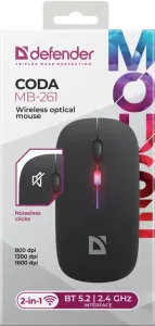 Defender - Mouse optic fără fir Coda MB-261