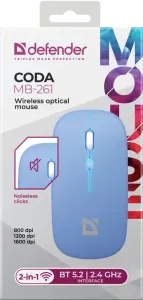 Defender - Mouse optic fără fir Coda MB-261