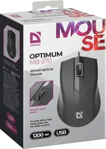 Defender - Mouse optic cu fir Optimum MB-270
