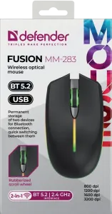 Defender - Mouse optic fără fir Fusion MM-283
