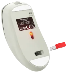 Defender - Mouse optic fără fir Dana MB-266