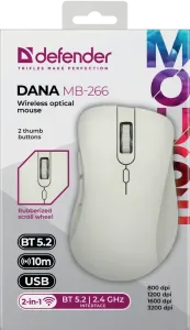 Defender - Mouse optic fără fir Dana MB-266