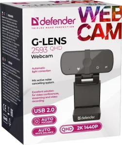 Defender - Cameră web G-lens 2593 QHD