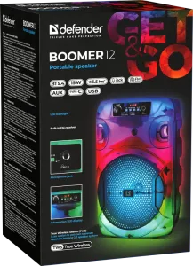 Defender - Sistem audio portabil Boomer 12