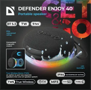 Defender - Sistem audio portabil Enjoy 40