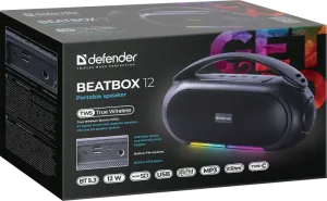 Defender - Sistem audio portabil Beatbox 12