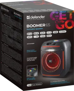 Defender - Sistem audio portabil Boomer 65