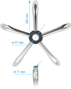 Defender - Spare part SB-Titan-chrom320