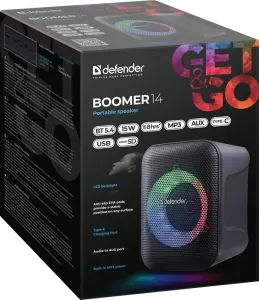 Defender - Sistem audio portabil Boomer 14