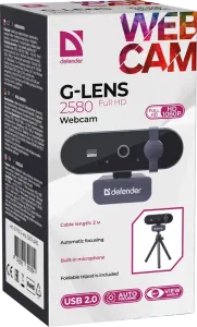 Defender - Cameră web G-lens 2580 FullHD