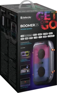 Defender - Sistem audio portabil Boomer 25