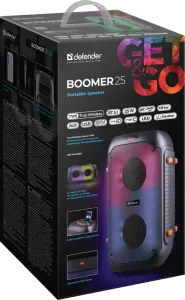 Defender - Sistem audio portabil Boomer 25