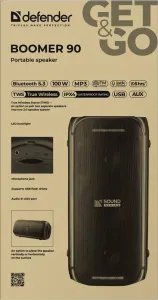 Defender - Sistem audio portabil Boomer 90