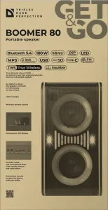 Defender - Sistem audio portabil Boomer 80