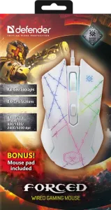 Defender - Mouse pentru jocuri cu fir Forced GM-020L
