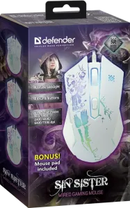 Defender - Mouse pentru jocuri cu fir Sin'Sister GM-933