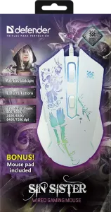 Defender - Mouse pentru jocuri cu fir Sin'Sister GM-933