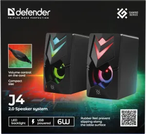 Defender - Sistemul audio 2.0 J4