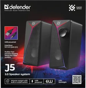 Defender - Sistemul audio 2.0 J5