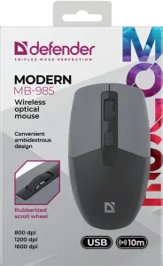 Defender - Mouse optic fără fir Modern MB-985