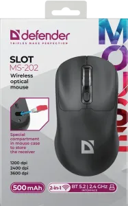 Defender - Mouse optic fără fir Slot MS-202