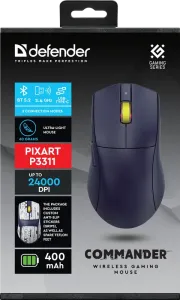 Defender - Mouse pentru jocuri fără fir Commander GM-511