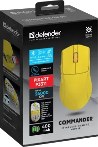 Defender - Mouse pentru jocuri fără fir Commander GM-511