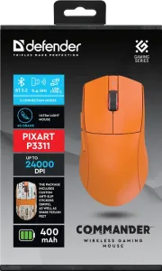 Defender - Mouse pentru jocuri fără fir Commander GM-511