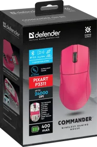 Defender - Mouse pentru jocuri fără fir Commander GM-511