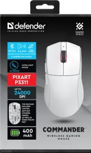 Defender - Mouse pentru jocuri fără fir Commander GM-511