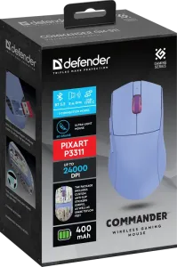 Defender - Mouse pentru jocuri fără fir Commander GM-511