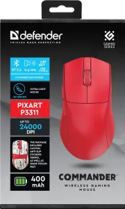 Defender - Mouse pentru jocuri fără fir Commander GM-511