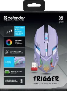 Defender - Mouse pentru jocuri fără fir Trigger GM-934