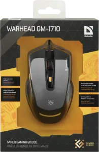 Defender - Mouse pentru jocuri cu fir Warhead GM-1710