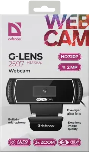 Defender - Cameră web G-lens 2597 HD720p