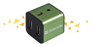 Defender - Splitter USB universal Quadro Iron