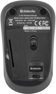 Defender - Mouse IR-laser fără fir Hashiru MS-135