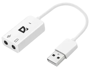 Defender - Placă de sunet externă USB Audio USB