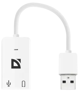 Defender - Placă de sunet externă USB Audio USB