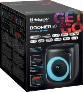 Defender - Sistem audio portabil Boomer 50