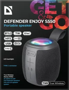 Defender - Sistem audio portabil Enjoy S550