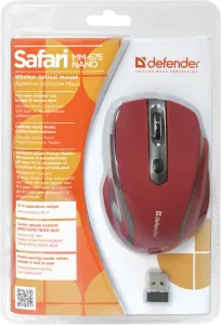 Defender - Mouse optic fără fir Safari MM-675
