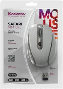 Defender - Mouse optic fără fir Safari MM-675