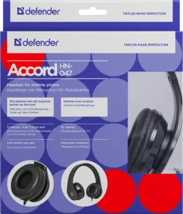 Defender - Garnitură pentru smartphone Accord HN-047