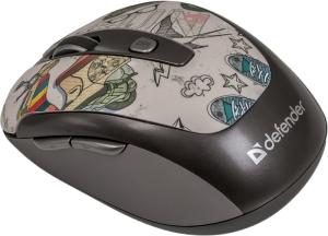 Defender - Mouse optic fără fir To-GO MS-575