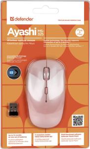 Defender - Mouse optic fără fir Ayashi MS-325