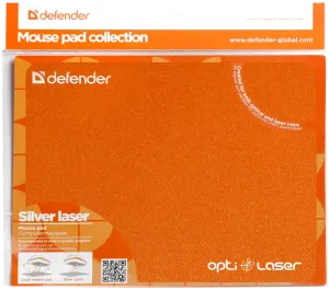 Defender - Covoraş pentru mouse Silver opti-laser