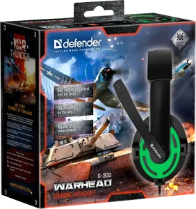 Defender - Garnitură pentru jocuri Warhead G-300
