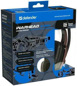 Defender - Garnitură pentru jocuri Warhead G-250